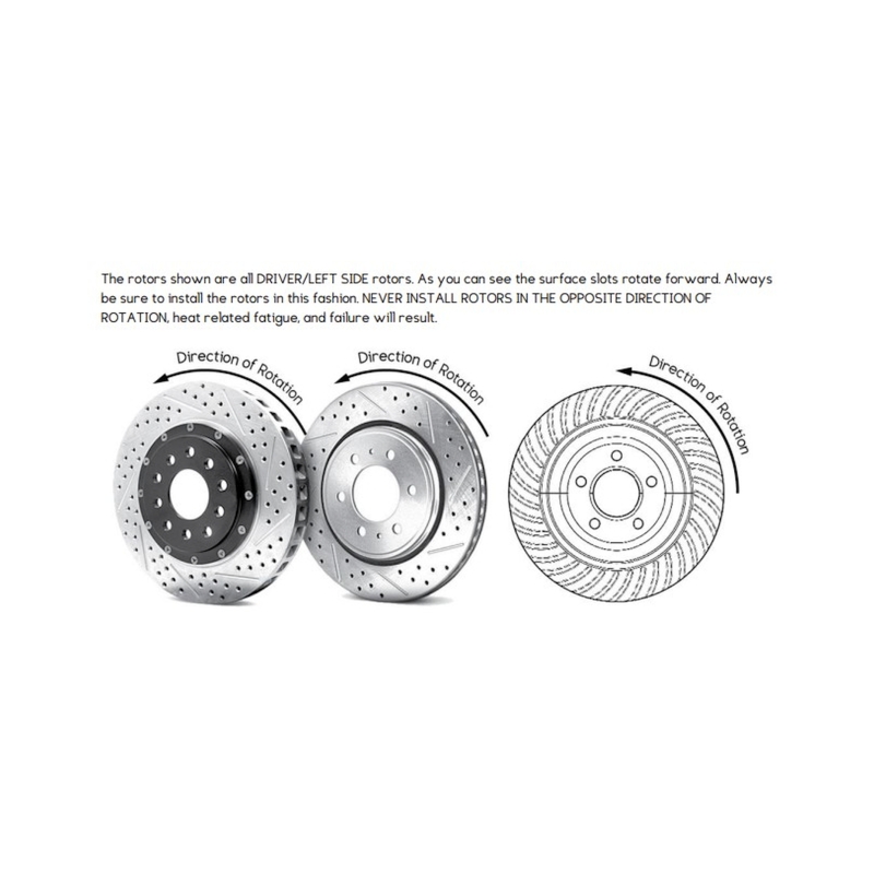 Jeep Liberty Brake Rotors (2) - Rear - Baer Brakes - Claw Performance Rotors - `03-`07